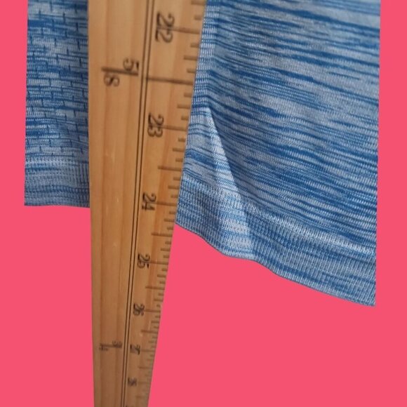 Nike Womens Blue Dri-Fit Short Sleeve Athletic Shirt Blue Color Size Medium - Picture 5 of 9